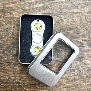 Stylish fidget spinner (silver)